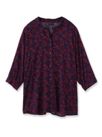 JET JohnEshaya 総柄ブラウス/ブラック(119)