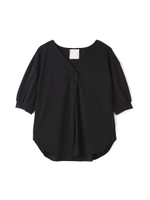 《BLANCHIC》ジョーゼットジャージブラウス/ホワイト(030)