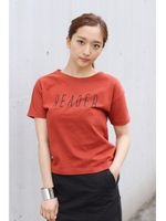 【AZUL by moussy】シングルロゴT/D/RED