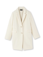 ウールチェスターコート/アイボリー(004)