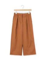 タックワイドパンツ/ネイビー(093)