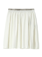 メモリーオックスフレアスカート/アイボリー(004)