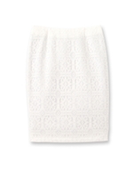 レースタイトスカート/ホワイト(001)