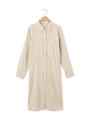 ◆綿レーヨンロングシャツ/ライトベージュ(051)