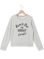 裏毛ロゴプルオーバー/カーキ&グリーン系(020)