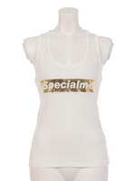 バックリングロゴプリント/ブラック