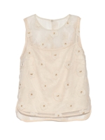 フラワーポイントブラウス/IVR