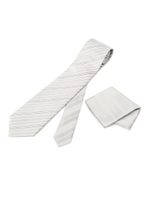 マルチストライプチーフセット/ホワイト(202)