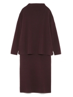 ボトルネックニットセットアップ/BRW