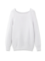 ボリュームニット/ライトオレンジ(066)