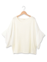 リップルドルマンプルオーバー/ライトベージュ(051)