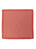 小紋チーフ/ブルー系(494)