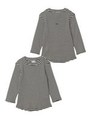 RIB CREW L/S TOPS/マルチ