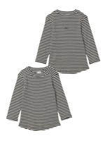 RIB CREW L/S TOPS/マルチ