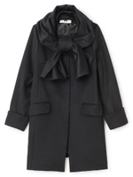 3wayリボンコート/ブルー