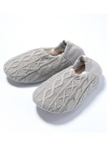 ＰＪ／ケーブルニットルームシューズ/グレー