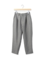 ◆ヘリンボーンテーパードパンツ/グレー(012)