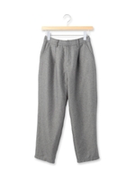 ◆ヘリンボーンテーパードパンツ/グレー(012)