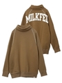 BIG LOGO HIGH NECK TOP/アッシュ