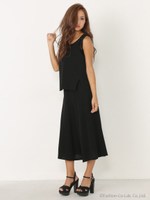 【rienda】2016Summer Holiday Fairセット(TOP×パンツ)/L/GRY