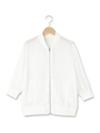 エステルボイルブルゾンジャケット/オフホワイト(003)