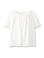 パウダリーブロードブラウス/ホワイト(002)