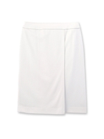 ラップ風タイトスカート/ライトグレー(011)