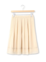 ロイヤルプリーツスカート/ベージュ(052)