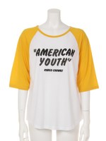 AMERICAN YOUTH 7分袖 Tシャツ/YEL