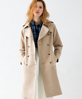 ダブルクロストレンチコート