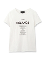 ナチュラルコットン天竺Tシャツ/ホワイト(001)