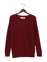 〓●JC AC/C アゼ Vネックドロップショルダー 2/Nat