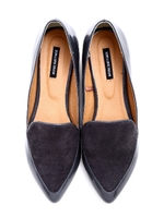 カッティングフラットシューズ/グレー(020)