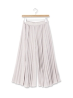 プリーツスカーチョ/オリーブグリーン(026)