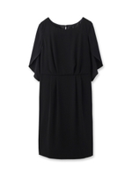 レイヤードワンピース/ブラック(019)