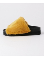 BBC フェイクファーサンダル/Beige