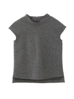 《HOLIDAY LINE》◆ドラマ 武井咲さん着用◆ウールポンチスタンドカラーカットソー（セットアップ対応商品）/ブラック(010)