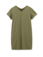 Vネックサックワンピース/ライトグレー(011)