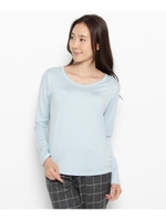 ベアテンシンプルカットソー/ライトブルー(091)