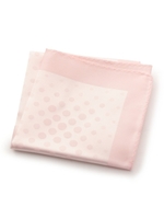 グラデドットポケットチーフ/ピンク(472)