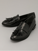 タッセルローファー/オレンジ