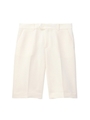 [L]ラメジャカードハーフパンツ/オフホワイト(003)