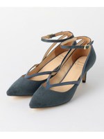 BFC アンクルストラップパンプス65/Beige