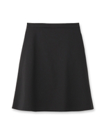 [L]ハイツイストフレアミディスカート/ブラック(019)