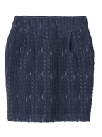 QUILTED PENCIL SKIRT/ネイビー