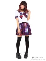 ネオグラフィックセーラー服 Cosmic dust/-