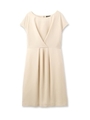 [L]ジョーゼットカシュクールワンピース/ライトベージュ(051)
