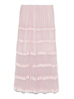 ティアードスカート/BLK