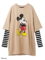 DISNEY BIG TEE SET/ベージュ(WEB限定カラー)