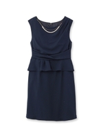 Dorry Doll ネックレス付きワンピース/ネイビー(093)